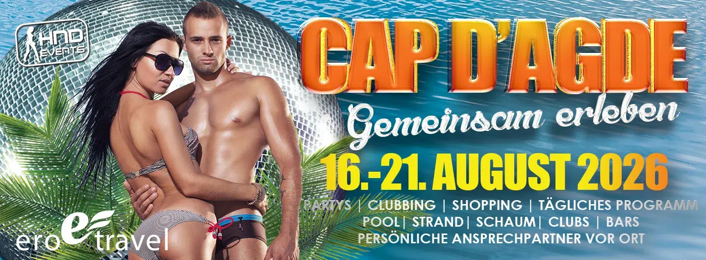 Erotravel HnD Cap d`Agde Urlaub 2026